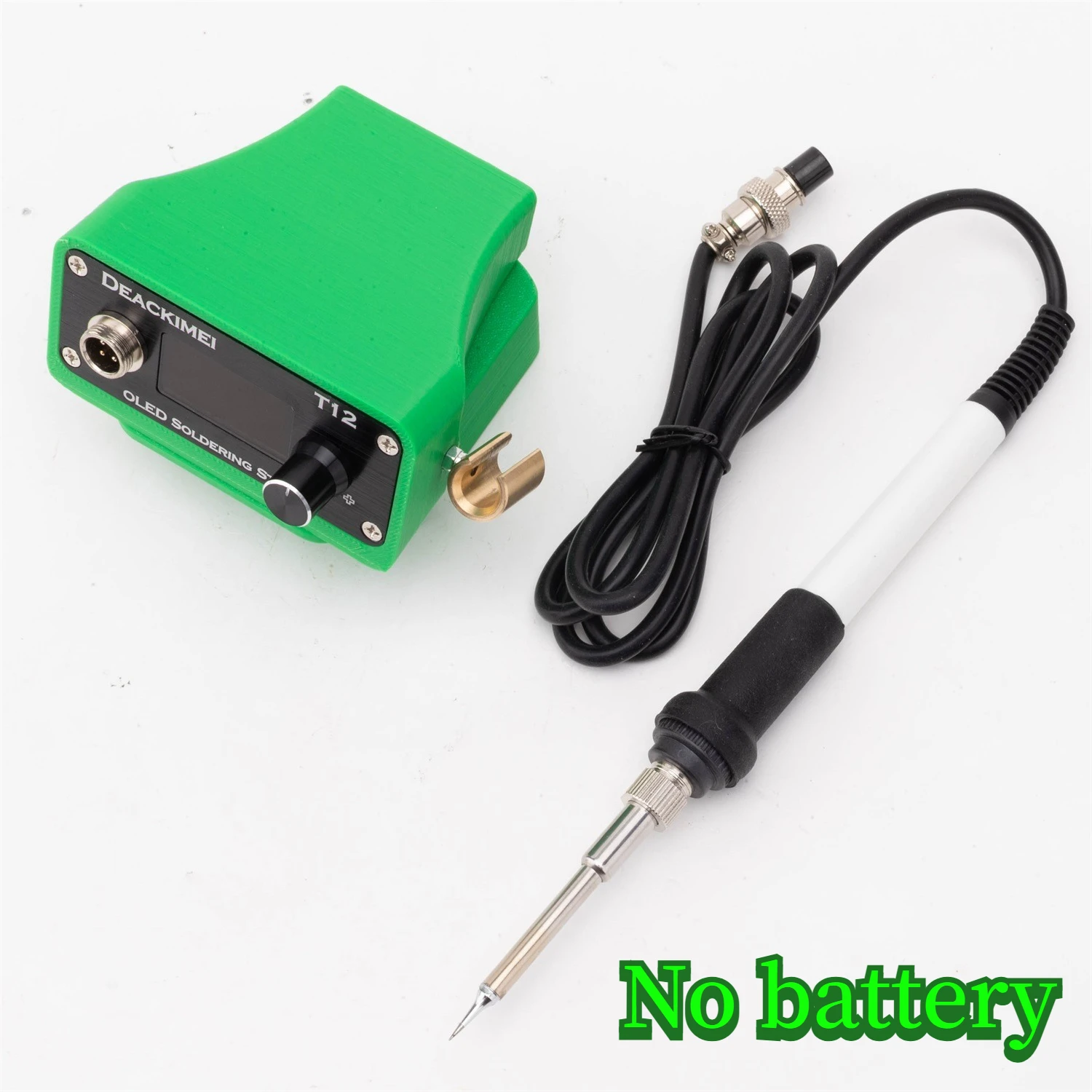 

Беспроводной паяльник T12 для сварки, совместимый с литиевыми аккумуляторами Hitachi/HIKOKI 18В, электрическая цифровая паяльная станция для ремонта и DIY