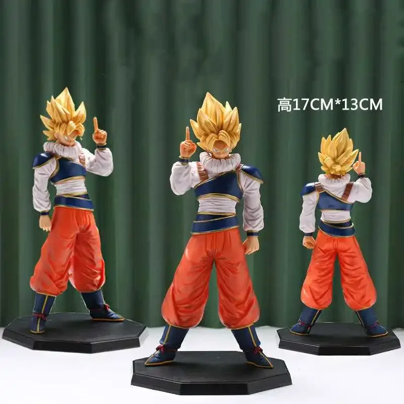 Anime Dragon Ball LC Space Suit Son Goku Super Saiyan The Legend of Fierce Fighting Action Figure Toy Accessories Gift