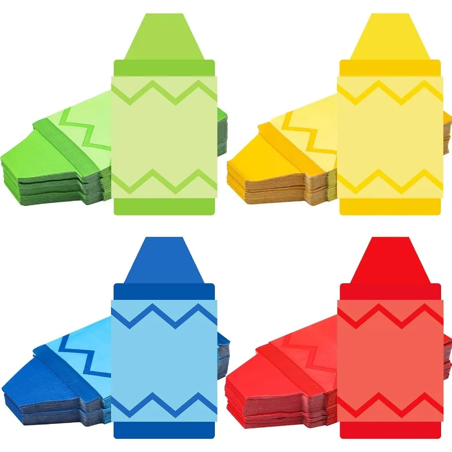 

200 шт. бумажные пончики «Снова в школу», одноразовые карандаши Luheon, ужинные пончики, украшение стола для первого дня школы, товары для вечеринок