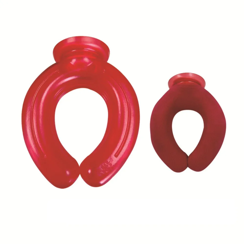 

Reusable U-shaped Icy Cooling Neck Bag Hands Free Cold and Hot Use Hot/Cold Water Pack with Cover Summer Cold Collar Running