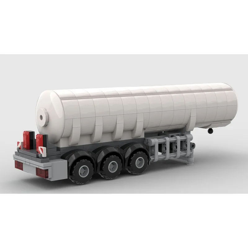 

MOC-212069 Городской классический транспортный цистерна, прицеп, строительные блоки, модель 455, детали MOC, детская игрушка на день рождения для мальчиков, подарок