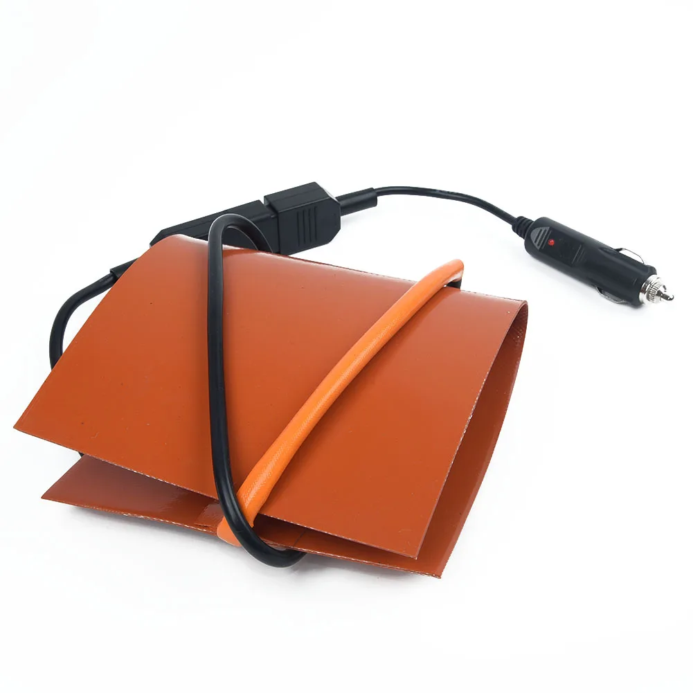 

12 В 100 Вт гибкая силиконовая грелка для пиццы, сумка для доставки горячей еды, высокая температура доставки, термостат 65C