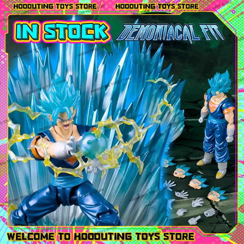 

In Stock Demoniacal Fit Vegito Dragon Ball DBZ Action Figures Vegeto Blue Figurine Gk Statue Collectible Model Gifts Custom Toys