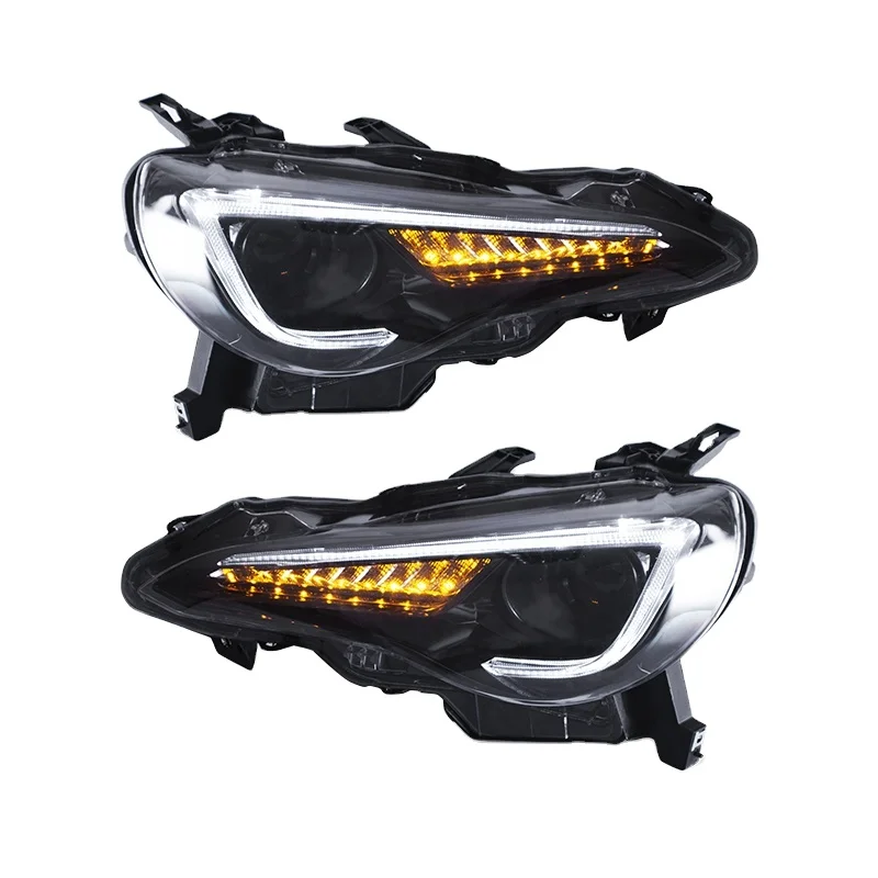 

Wholesales LED Auto Headlights Head Light 2012-UP Sequential Scion FR-S Lamp For Toyota BRZ FT86 GT86