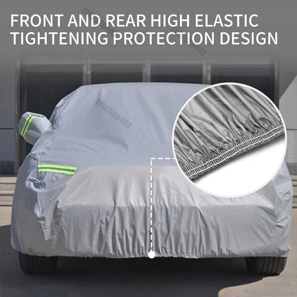 Universal Car Cover High Quality Full Outdoor UV Protection Protect Your Vehicle From Sun/Snow//Dust With Outdoor Tools amabilis