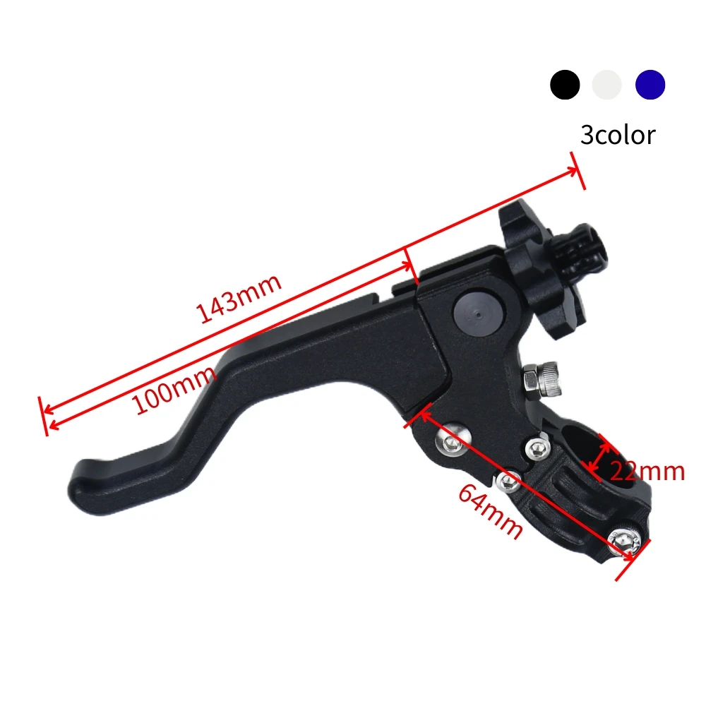 for Honda Kawasaki Suzuki Yamaha Triumph Harley Davidson Motorcycle Short Stunt Clutch Lever CNC Aluminum