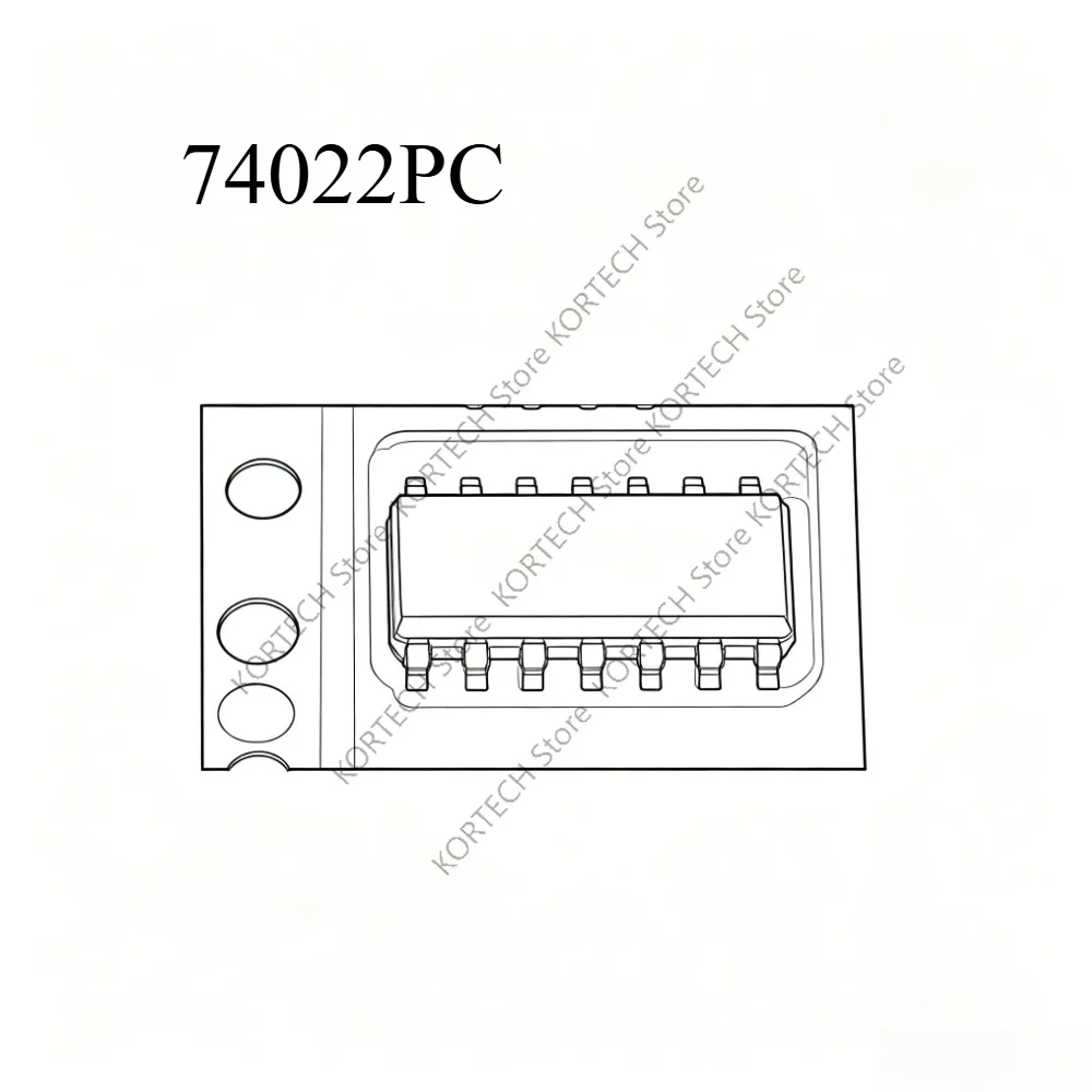 5PCS/LOT Original 74022PC 74022 SOP-14 Automotive Engine Ignition Driver IC For Ford Maverick Automotive computer board Chip