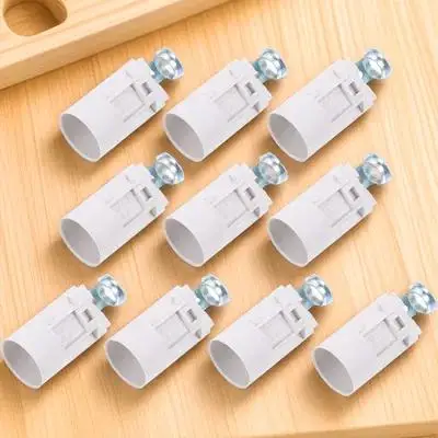 

10Pcs E14 Light Socket Lamp Holder Reliable Durable Base for LED Bulbs Home Lighting Adapter E14 Lamp Holder