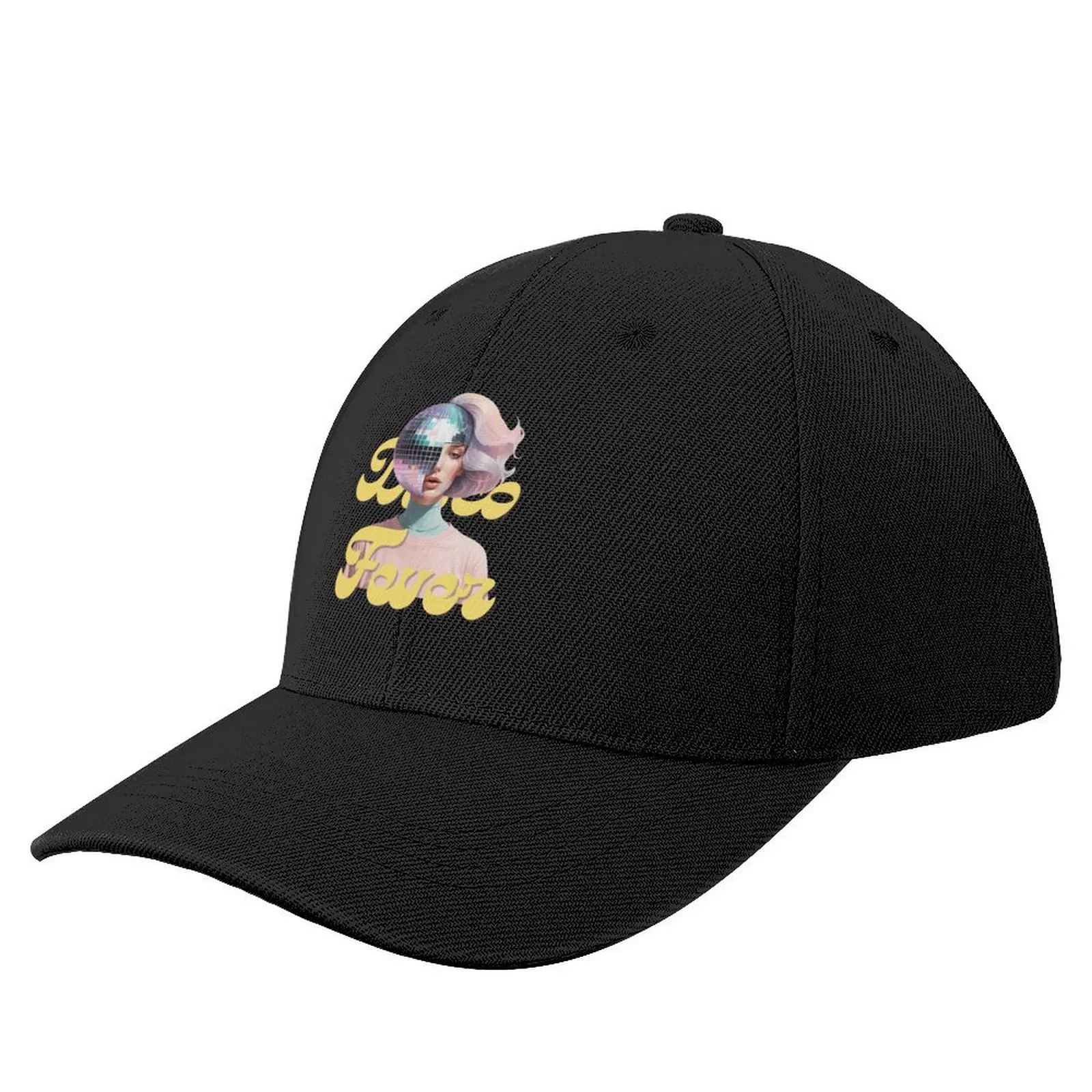 Disco ball Disco fever Dancing queen Baseball Cap Anime fashionable Rugby Hat Luxury Brand Caps For Women Men's