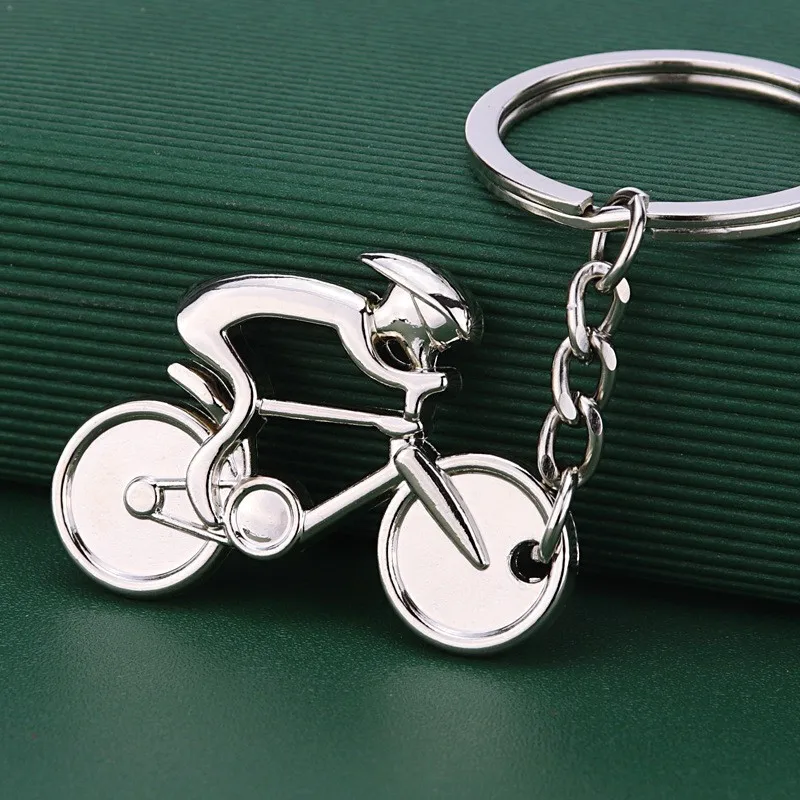 Dynamic Mountain Bike Keychain, Car Keychain, Creative World Championship, Small Gift, Key Accessories