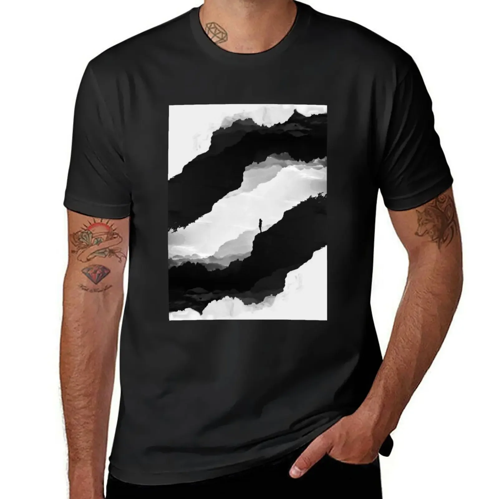 White Isolation T-Shirt customs design your own tops street wear t shirts for men