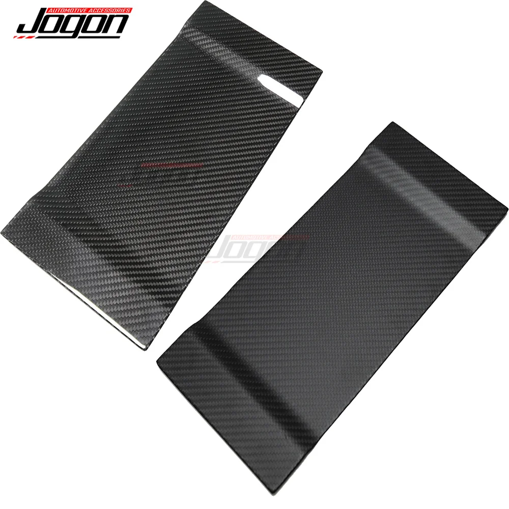 For Ford F-150 F150 Raptor Limited Lariat 2021 2022 2023 2024 Real Carbon Fiber Console Wireless Charger USB Panel Interior Trim