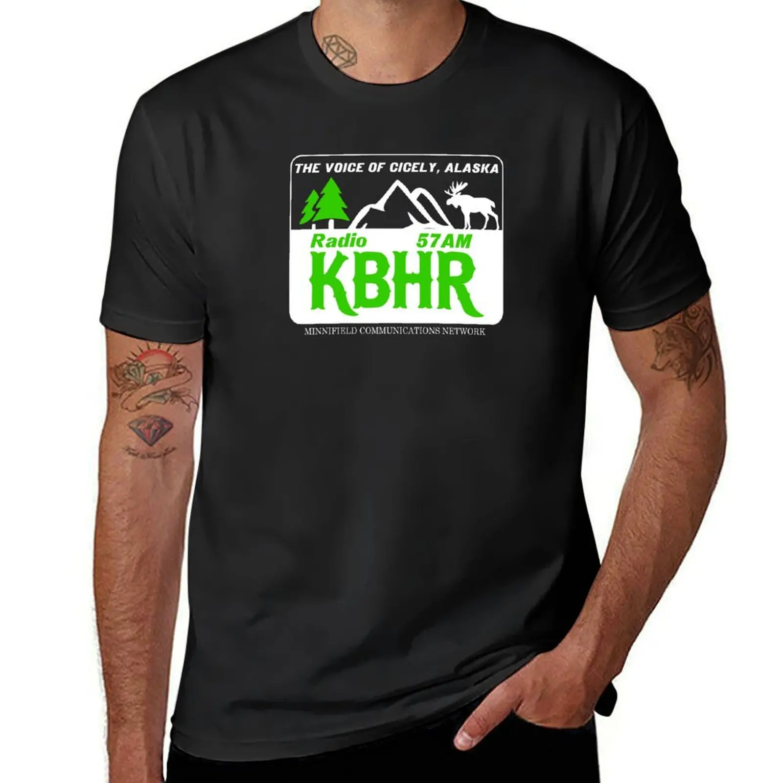 

Radio K-BHR: Inspired by Northern Exposure T-Shirt blanks for a boy boys whites summer top clothes for men