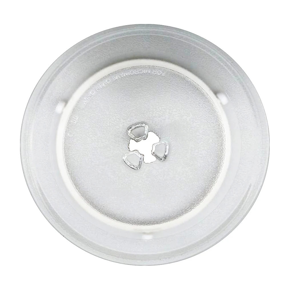 Y-Microwave Oven Accessories Microwave Glass Turntable Tray Glass Plate Accessory 24.5cm Diameter