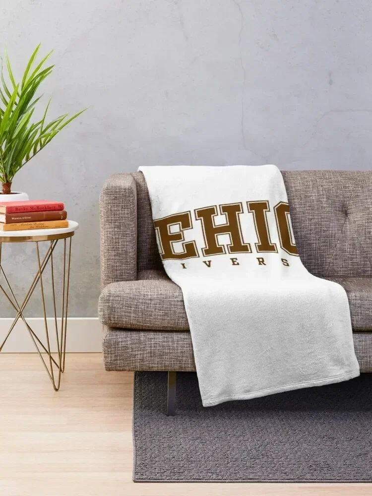 Lehigh University Throw Blanket Quilt Picnic Thermals For Travel Blankets