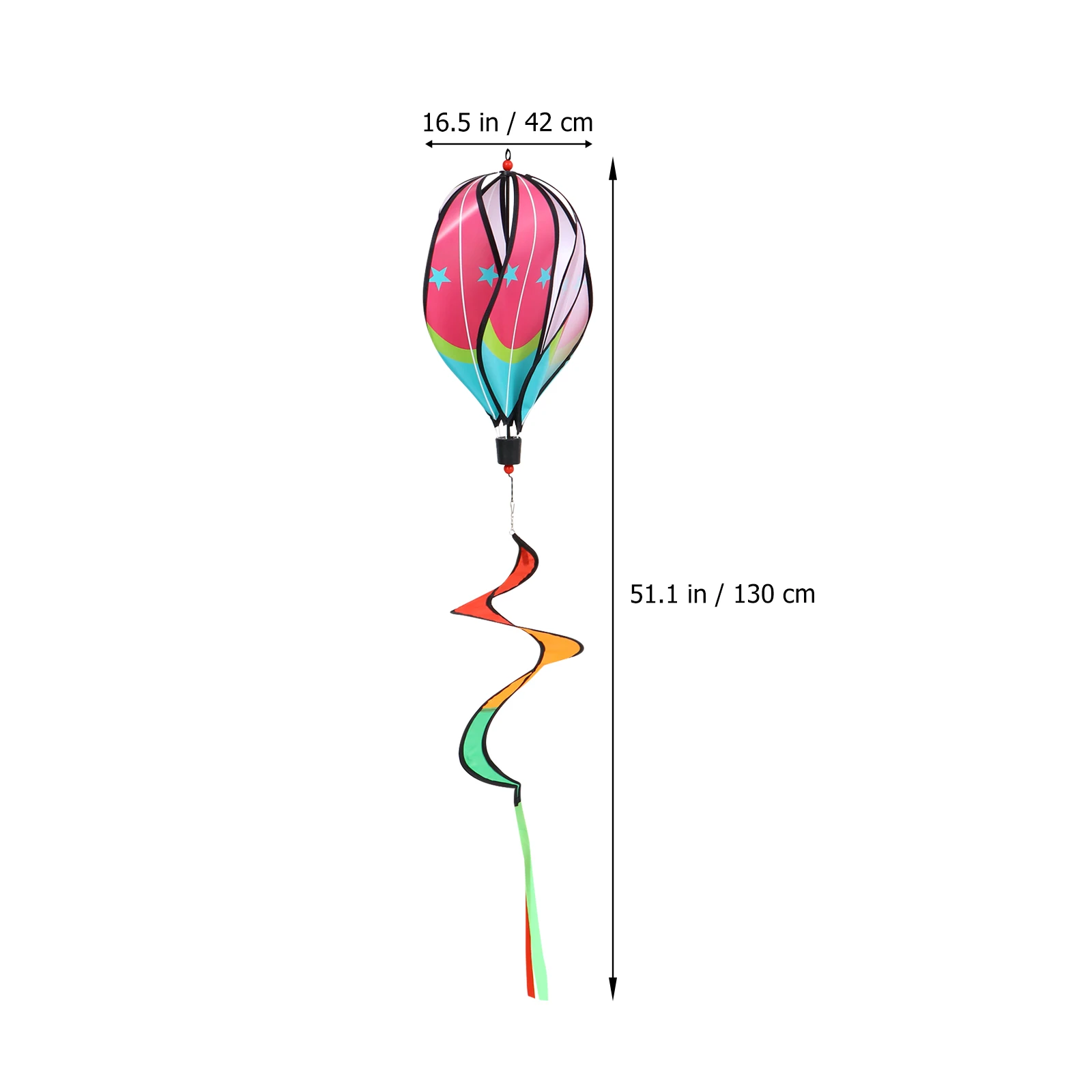 

2 Pcs Windmill Decoration Windsock Balloons Decorations Ornament Outdoor Air Pinwheels Hot Mobile Cloth Child