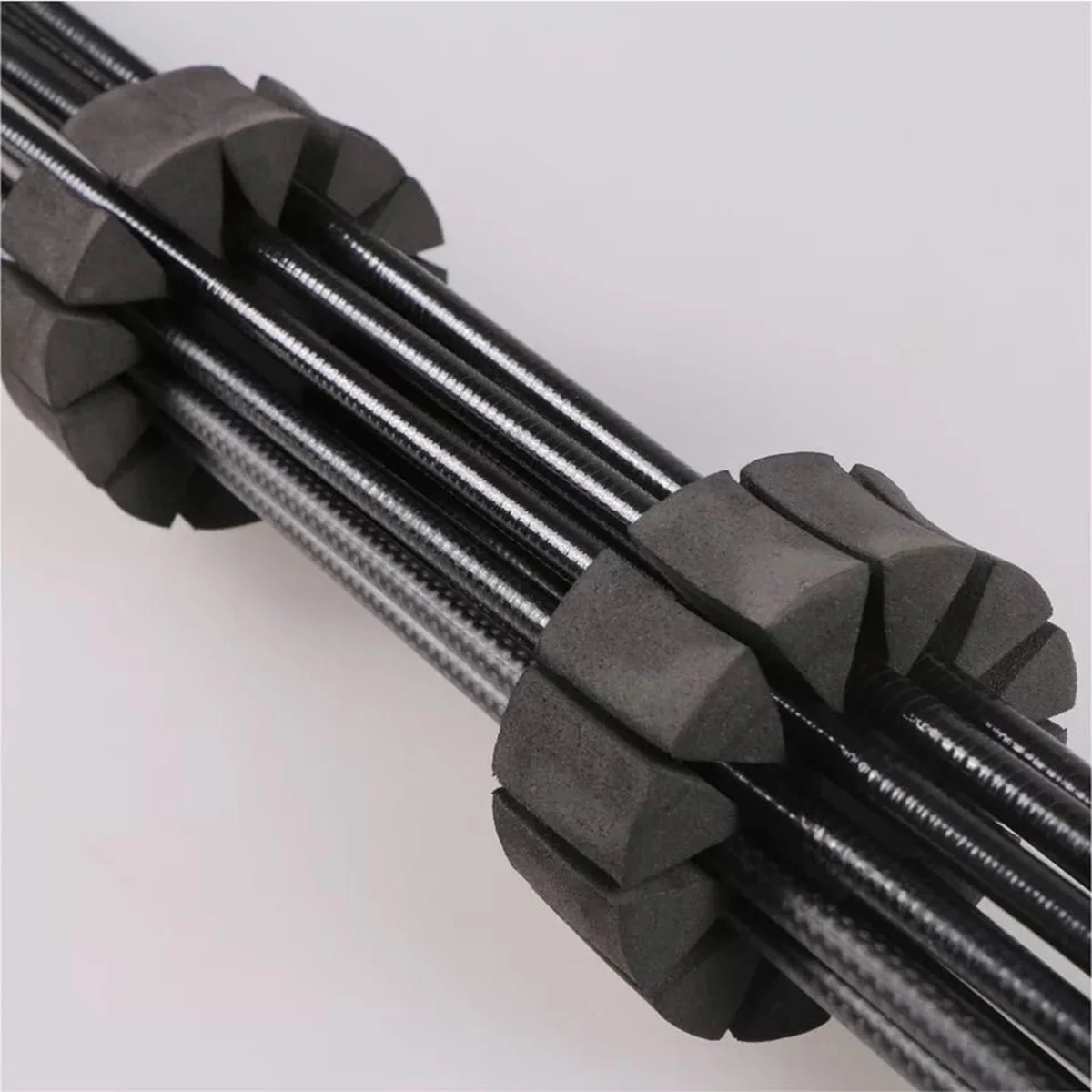 

10Pcs Black Eva Arrow Separator Hold 12 Arrows Durable Hunting Archery Outdoor Bow Accessories Arrow Separator