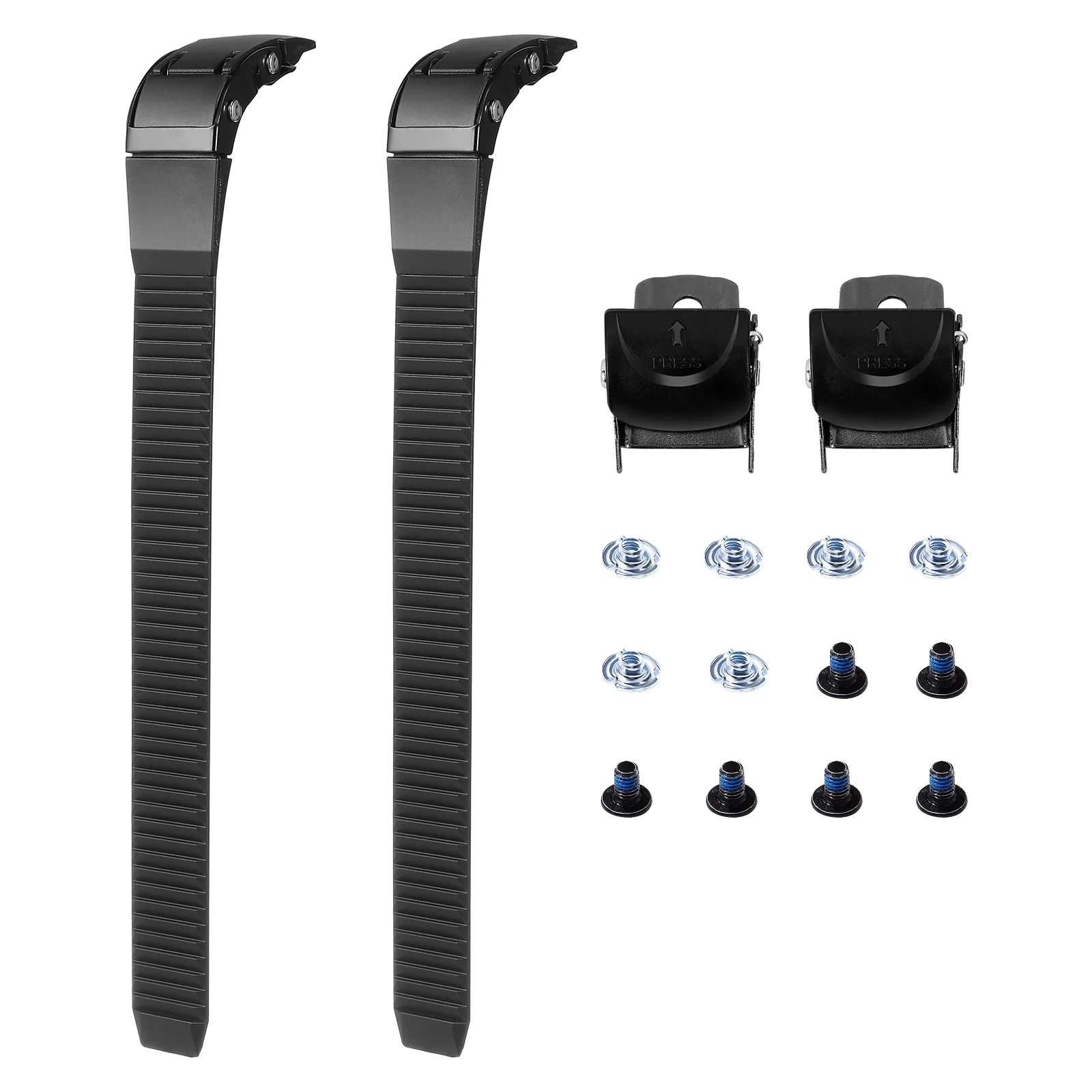 

2 Set Skate Fixing Accessories Adjustable Buckle Roller Skate Strap Replacement Parts Universal Flashing Wheels Skating Shoes