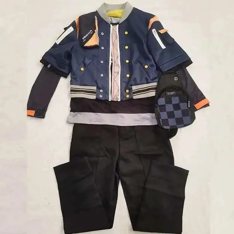 5;e,8\v,5/ Cosplay Costume Game Zenles Zone Zero Men ZZZ Wise Outfits Role Play Uniform for Halloween Party Comic e;5'b\7/m' view 4