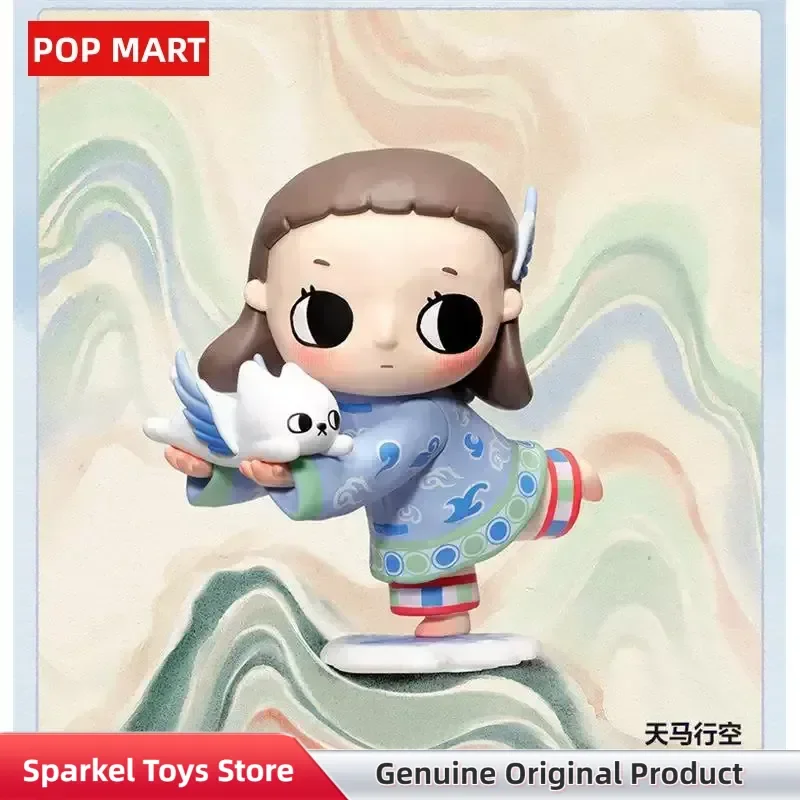 Genuine POPMART The Golden Gallop Series Blind Box Kawaii Skullpanda Dimoo Doll Anime Figure Mystery Box Ornament Toys Gifts view 6