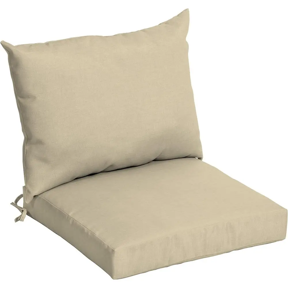 

Arden Outdoor Dining Chair Cushion, 21 x 21, Rain-Proo, ade Resistant 21 x 21, Tan Leala