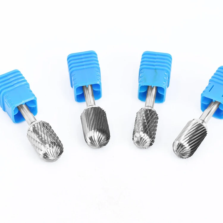 Твердосплавные фрезы серии C0312-C2525 |   Высокопроизводительные роторные напильники из вольфрамового сплава Serie-C 3–25 мм — конструкция без пыли