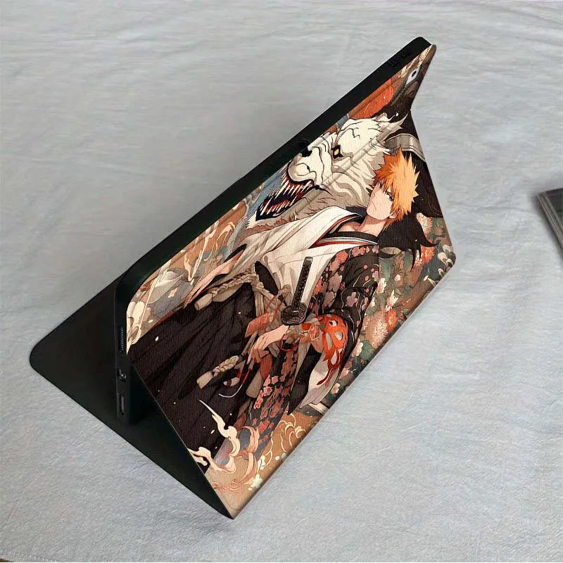 بليتش أنيمي التوضيح لباد برو الهواء Mini 1 2 3 4 5 6 7 7 8th 9th 10th 11th 10.2 9.7 10.5 10.9 11 12.9 حافظة كمبيوتر لوحي #3