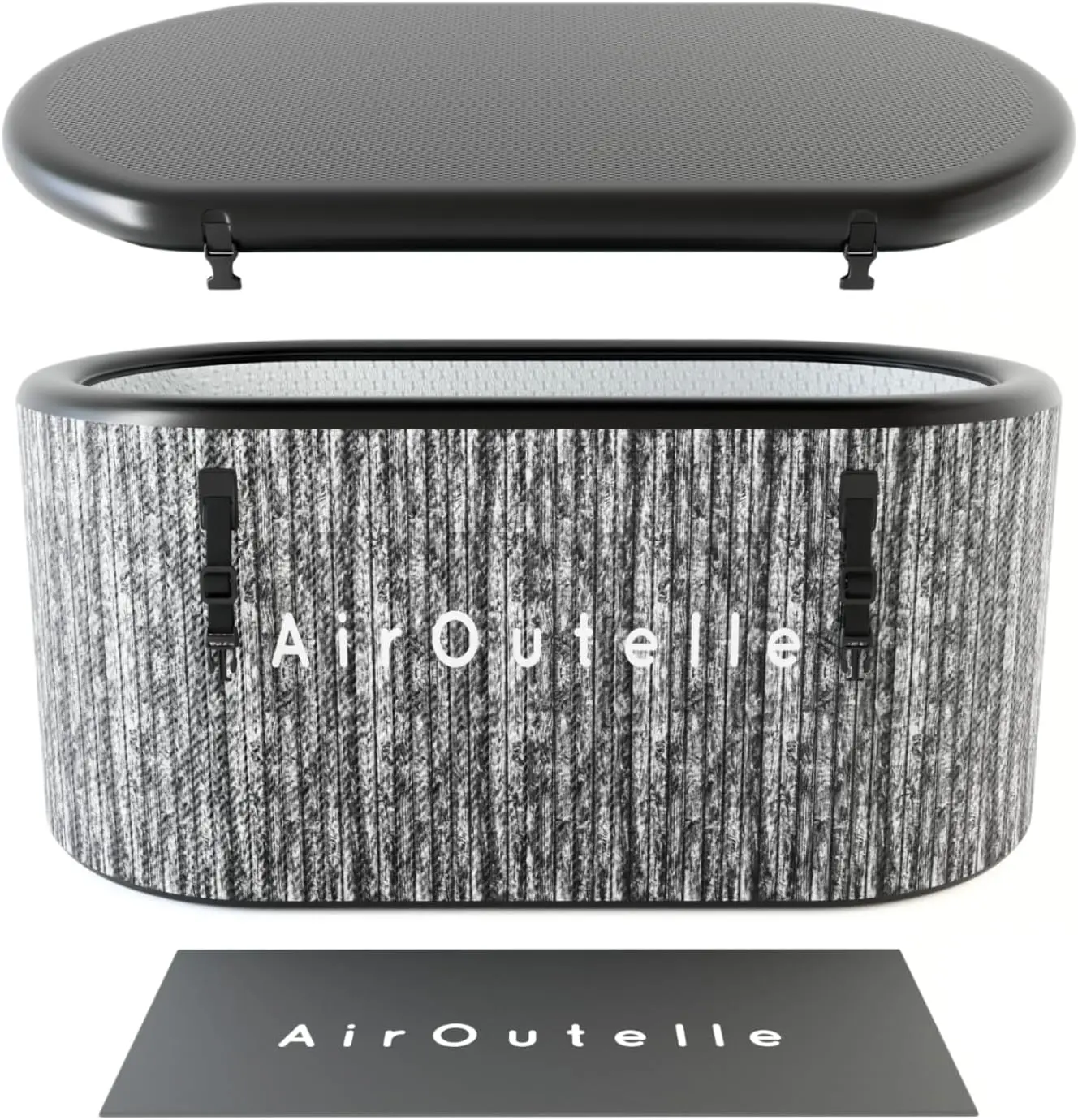 

Большая надувная ванна для холодных процедур, 216 галлонов, портативная, прочная, для восстановления после тренировок в спортзале, совместима с водяными охладителями.