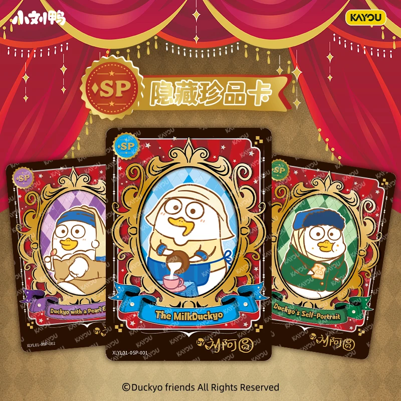 KAYOU Genuine Duckyo Friends Miracle Collection Series Anime Card Character Peripheral Collection Toy Card Gift Original Box