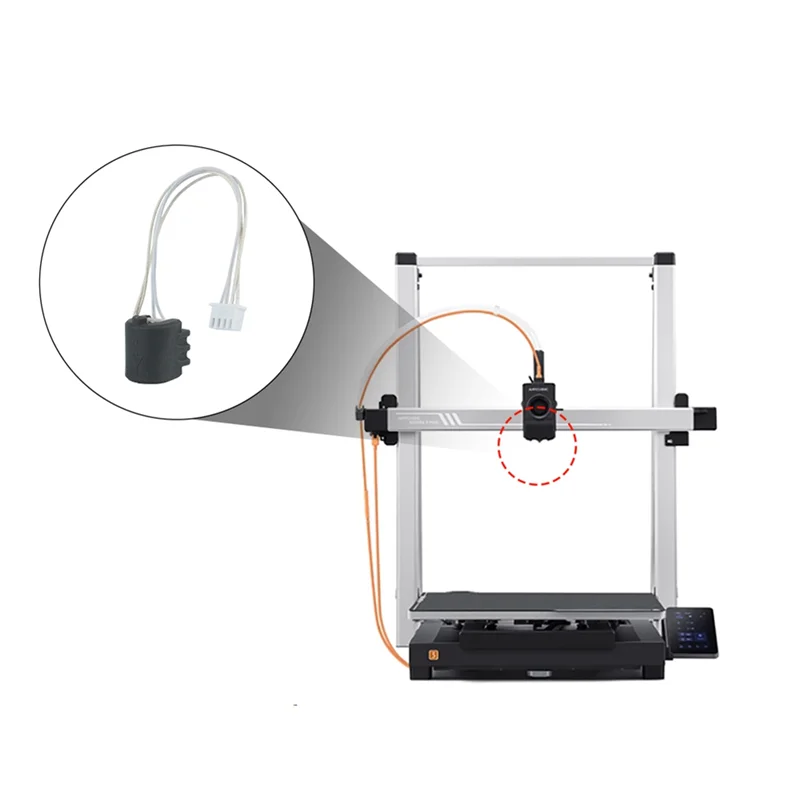 For Anycubic For Kobra 3 Max Hotend Assembly Replacement 2Set–For 3D Printer Accessories For Kobra 3 Max Hotend Kit