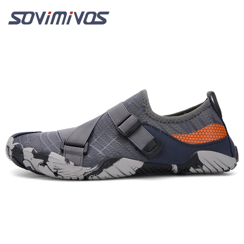 Rubber Water Sports Shoes Summer Beach Barefoot Surfing Slippers Seaside River Aqua Shoe Men Five Fingers Unisex Shoes Swimming