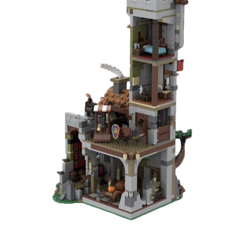 

MOC building blocks medieval castle model 2430opcs creative assembly toy set - ideal gift for any fan of this kind of hobby.