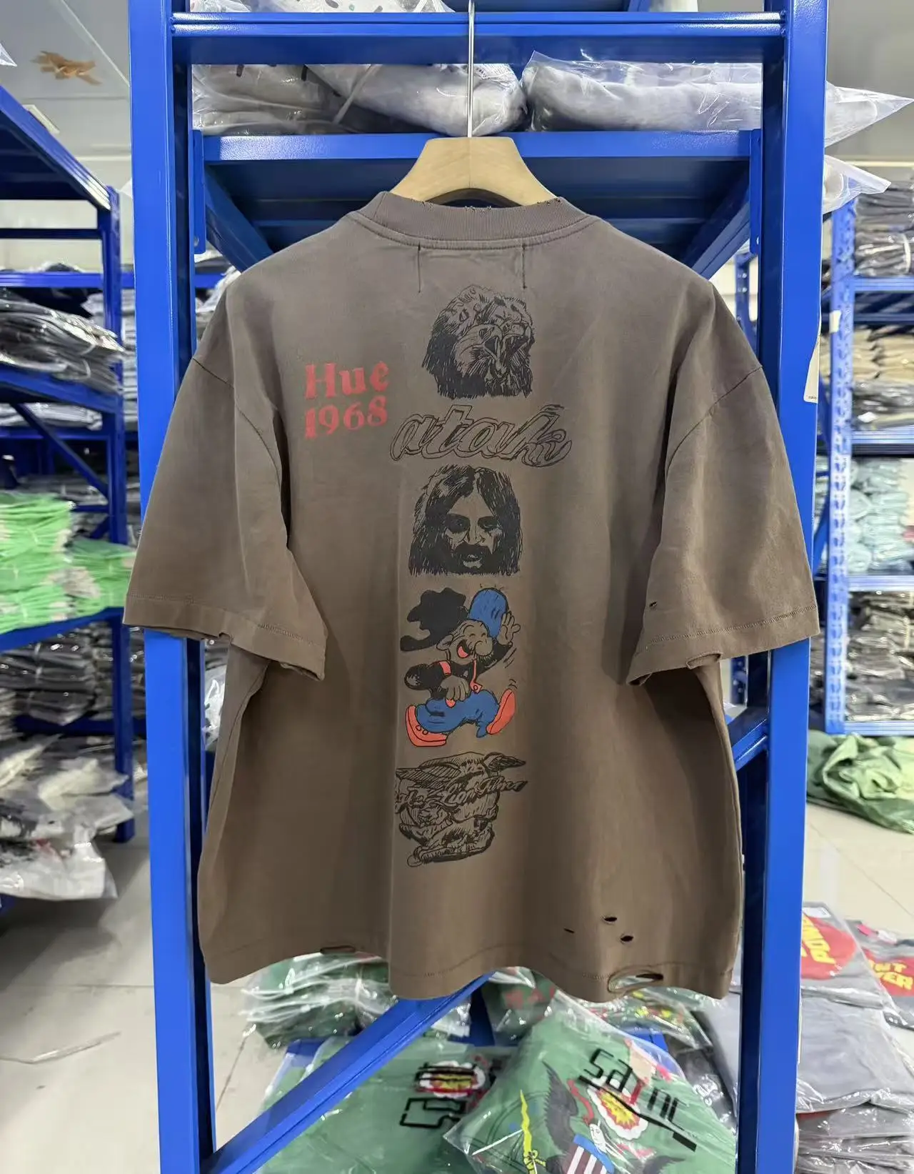 New Men Paly You Are Not Alone Tour Merch T Shirts T-Shirt Hip Hop Skateboard Street Cotton T-Shirts Tee Top US size A212