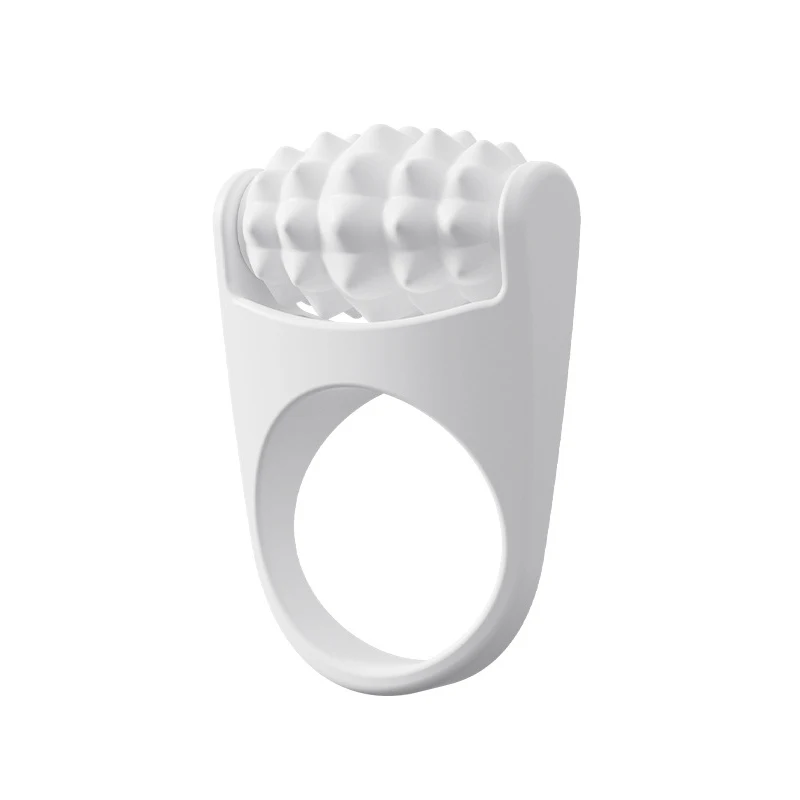 Manual Facial Lifting Massager Rolling Massage Stick Ring Beauty Care Tool Silicone Portable Travel/Home Facial Massage Roller view 2