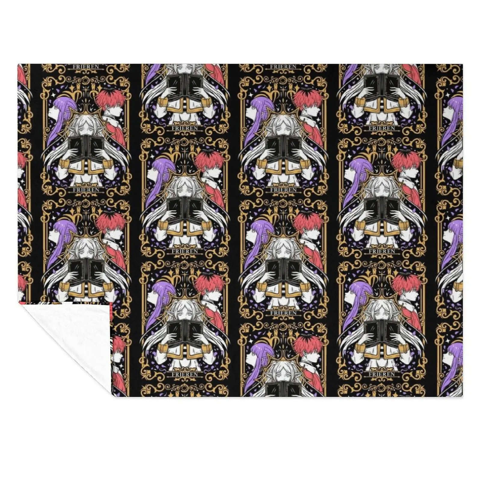 

Sousou No Frieren Vintage Throw Blanket warm for winter Tourist Sofa Quilt Blankets