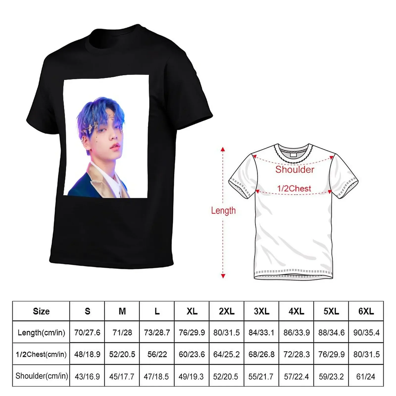 soobin T-Shirt shirts graphic tee vintage clothes oversized t shirts for men