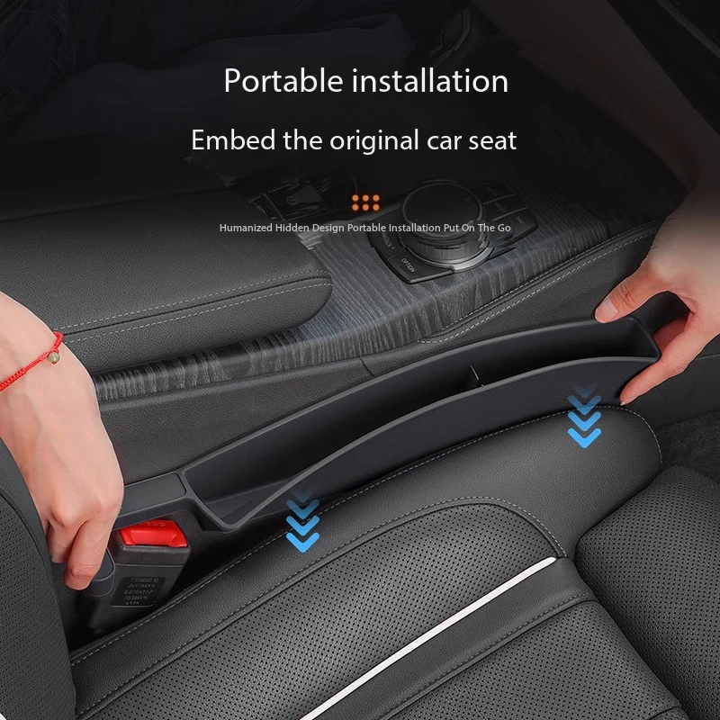 High Quality Car Seat Gap Strip Car Interior Supplies For Organizer Auto Seat Gap Strip Universal Popular Item Three Colors