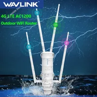 2025 Wavlink High Power AC1200 Outdoor Waterproof Wireless WiFi Repeater AP/WiFi Router Dual Dand 5G Long Range Extender Antenna