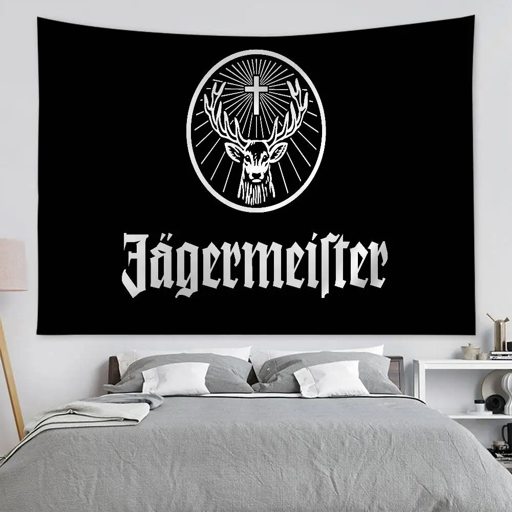 Hot J-Jagermeisters Cartoon Tapestry Wall Hanging Decoration Household Home Decor