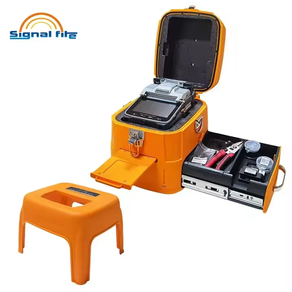 AI-7C Optical Fiber Fusion Splicer Welding Machine FTTH Tool  Splicing Fiber Optic Splicing Machine