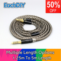 16 Core Grey Earphone Cable For Hifiman Sundara Ananda HE1000se he1000v2 HE6se DEVA he400se Arya He-35x XS LN008012