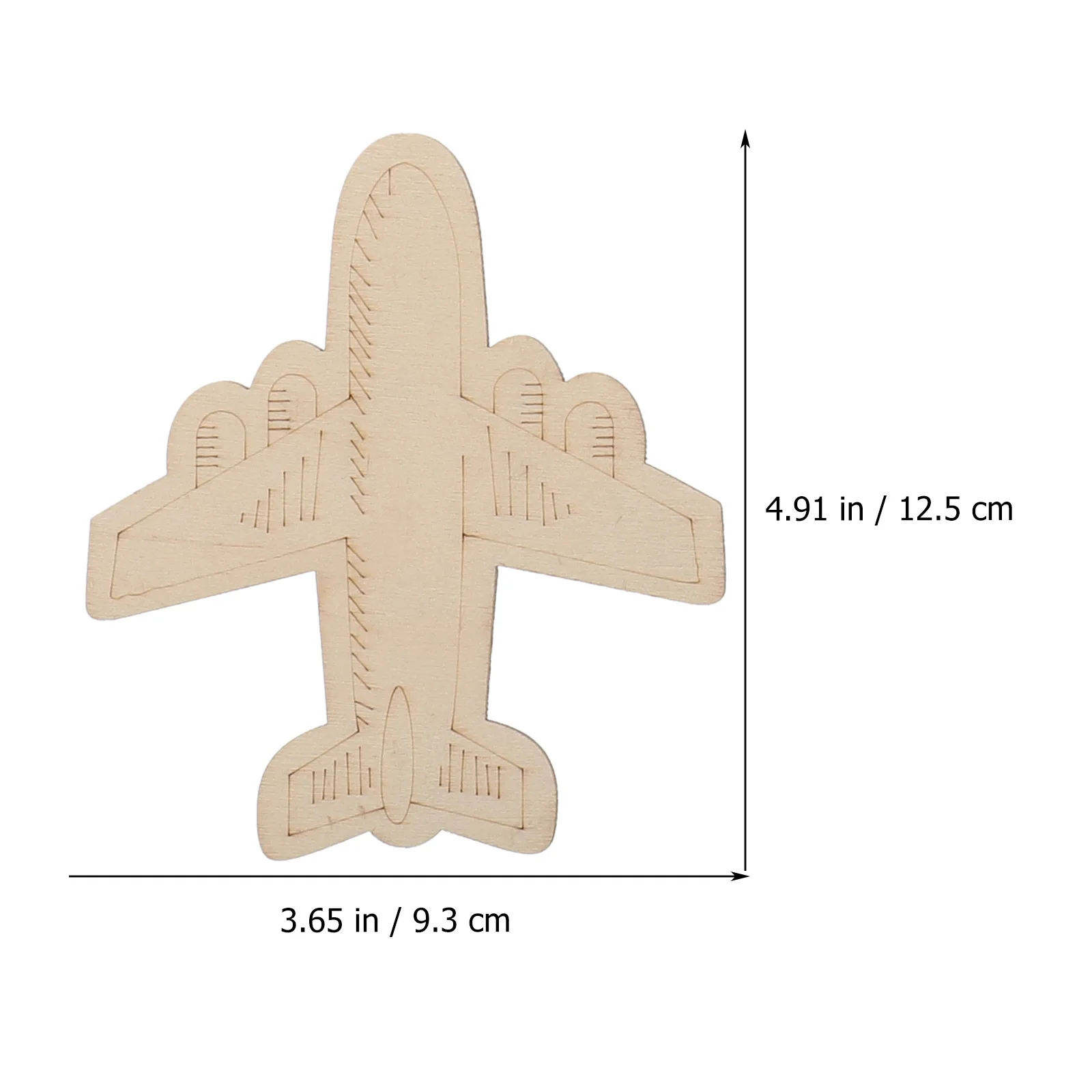 

27pcs Outer Wood Crafts Unfinished Cutouts DIY Decor Alien Art Projects Home Unfinished Wooden Cutouts Sewing Accessories