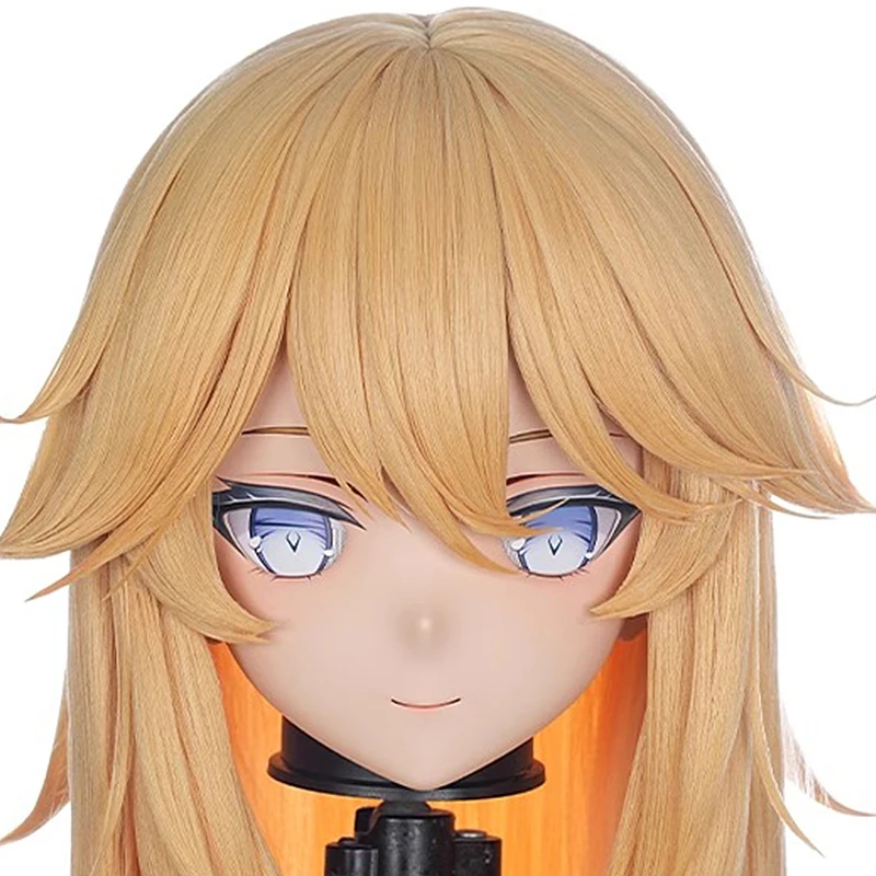 

(MEO262) Customize Handmade Full Head Lockable Crossdress Male to Female Japanese Cartoon Anime Game Character Kigurumi Mask