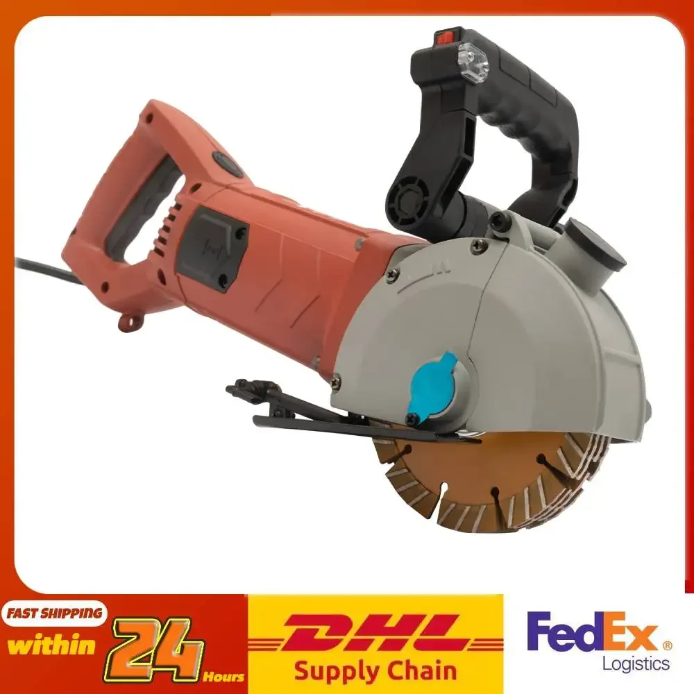 Electric Wall Chaser Groove Metal Concrete Cutting Slotting Machine 4800W 41MM