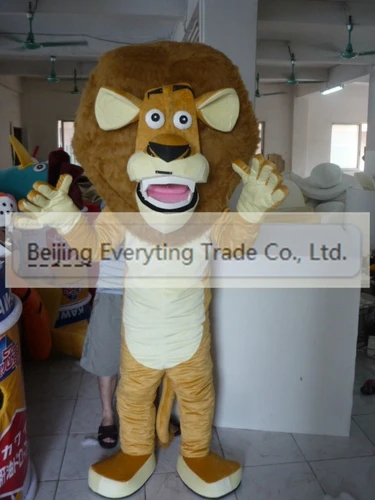 New Adult Hot Sale Lion Fancy Cartoon Mascot Costume Plush Christmas Fancy Dress Halloween Mascot Costume