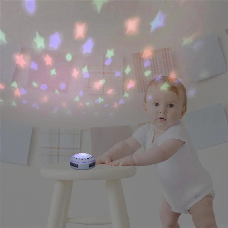 

A92P Holiday Party Decorations Festive Supplies Kids Ocean Light Night Light Projector Music Learning Machine Quran Player