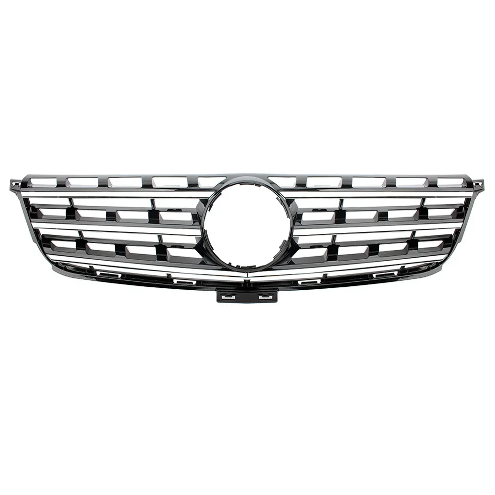 Car Front Center Grille Bumper Grill For Mercedes-Benz ML Class W166 ML350/450/500  2012 2013 2014 GTR