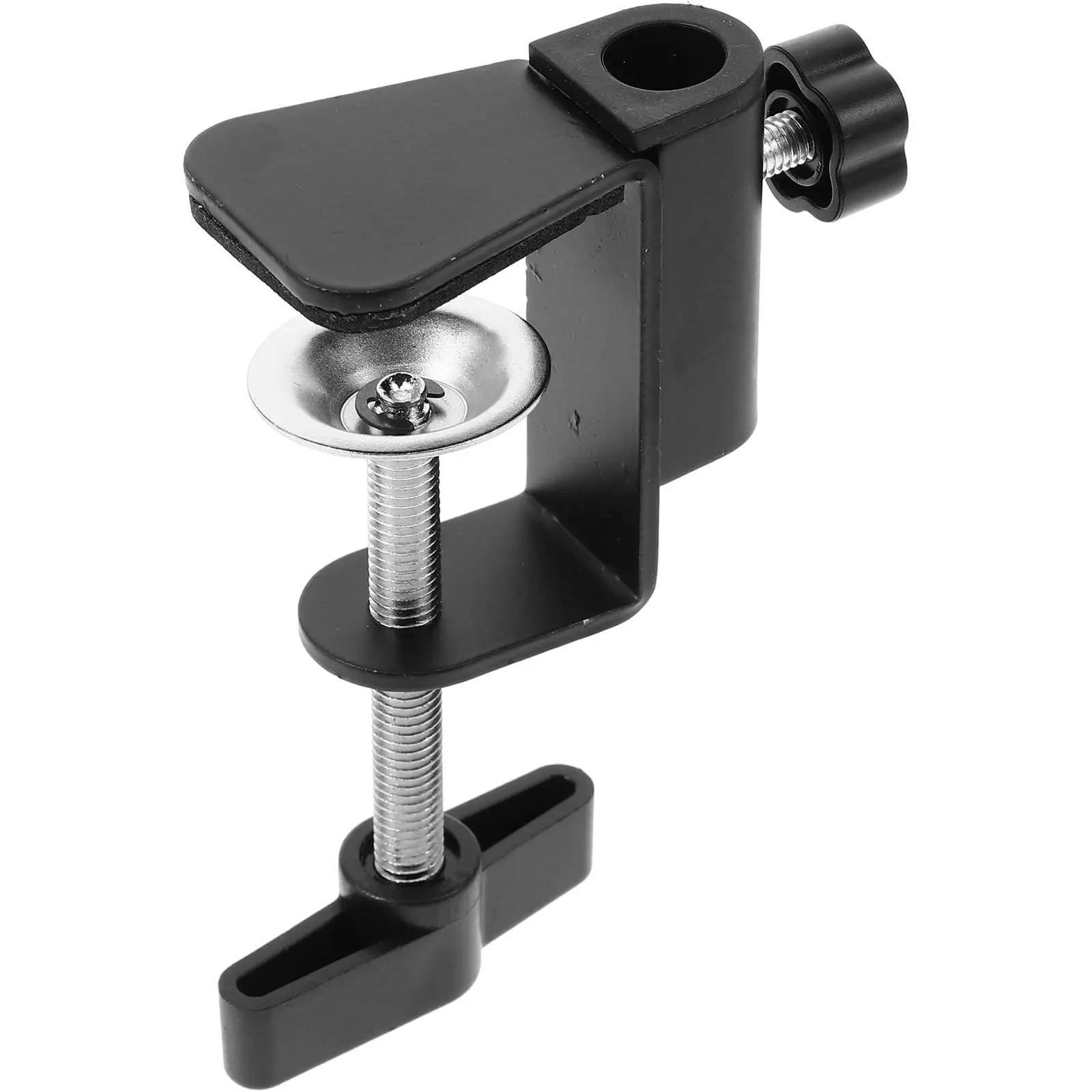 

Universal Clamps C-clamp Tabletop Desktop Mount Clamp Bracket for Woodworking Metal Plastic Material Stable Performance