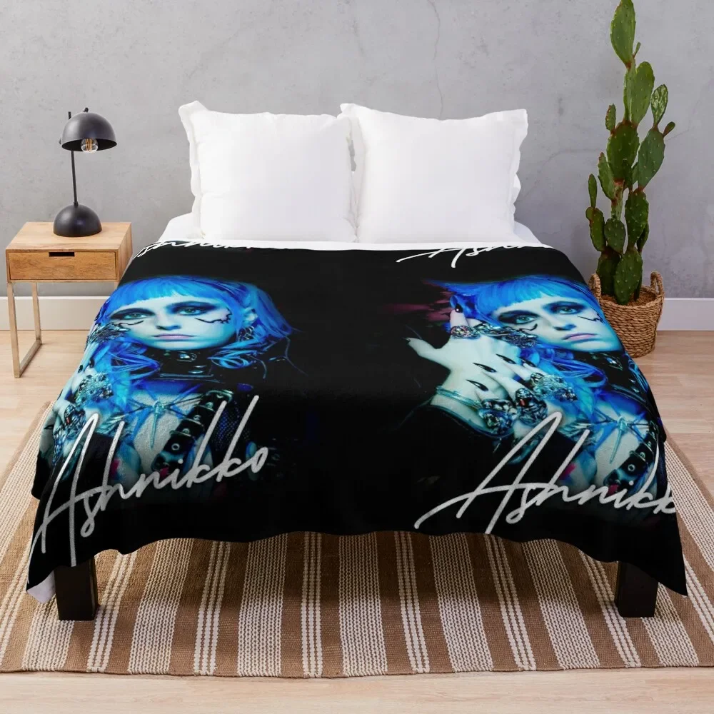 

Ashnikko Throw Blanket Ultra Plush Cozy Blanket for Napping Sleeping