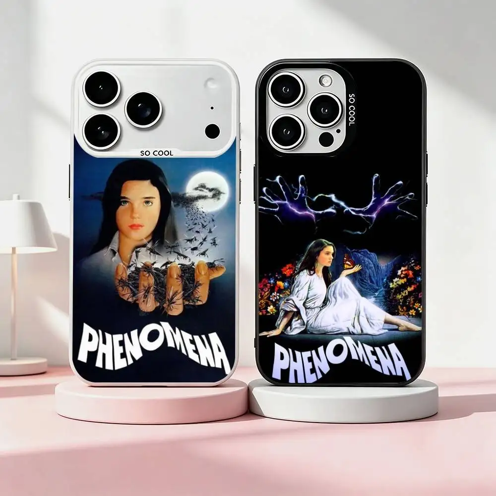 Phenomena-A Mystery Movie  Phone Case For iPhone 17,16,15,14,13,12,11 Plus,Pro Max,XS,Colorful Silver Phone case Funda